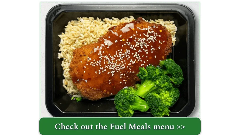 Image of General Tsos Chicken dish from Fuel Meals