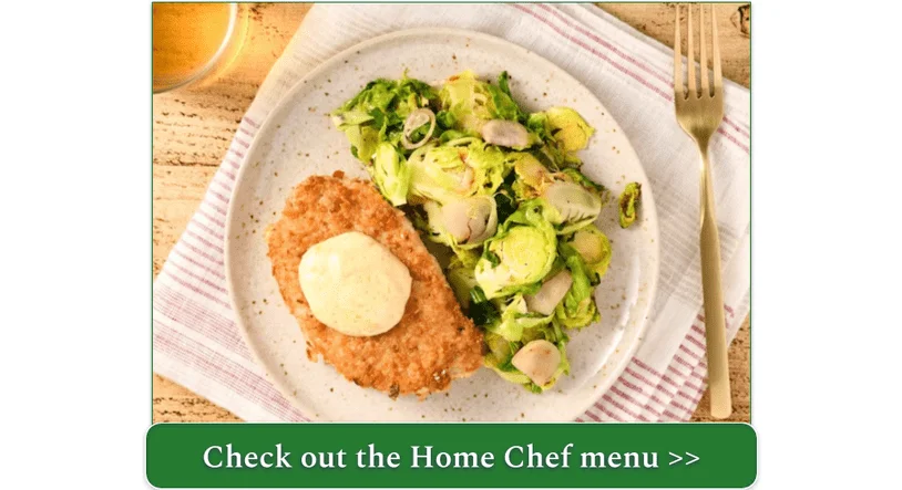 Home Chef's Pretzel-Crusted Pork Chop