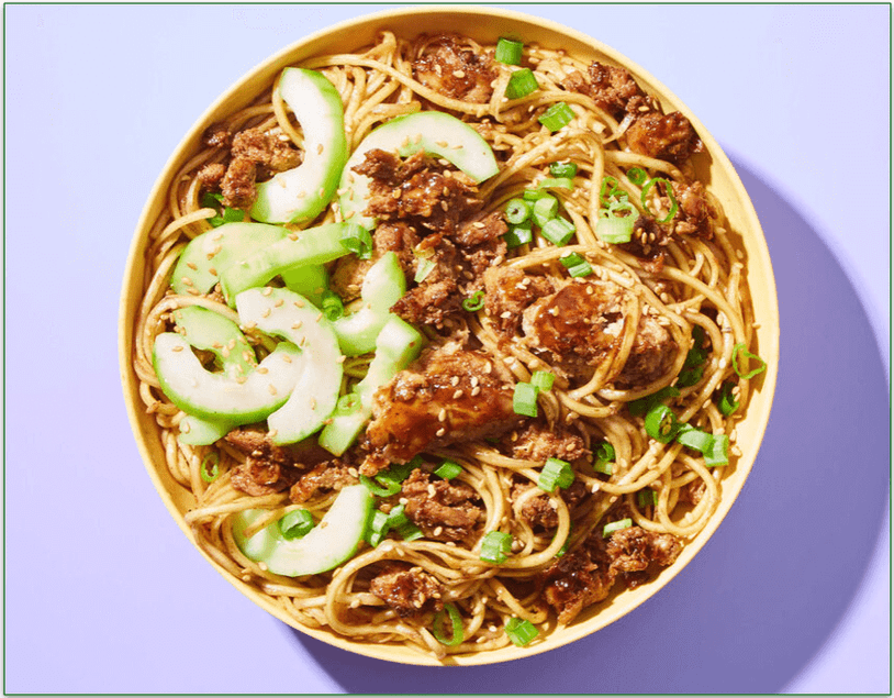 Dinnerly's Pulled Pork Hoisin Noodles