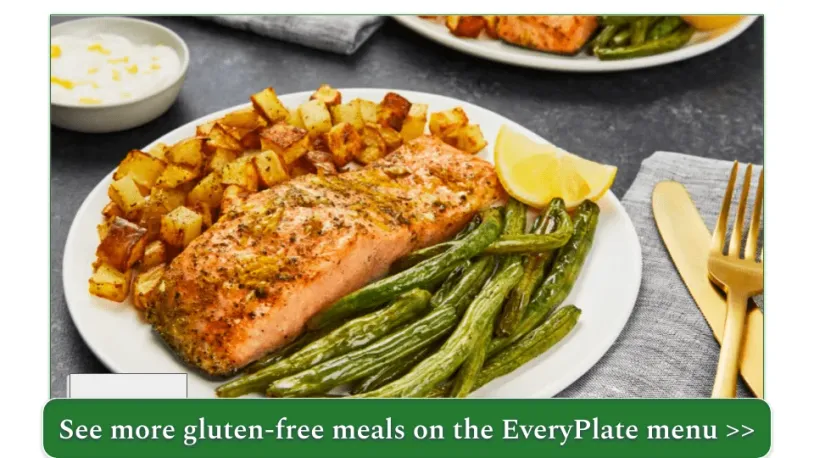 EveryPlate's Zesty Herb-Rubbed Salmon