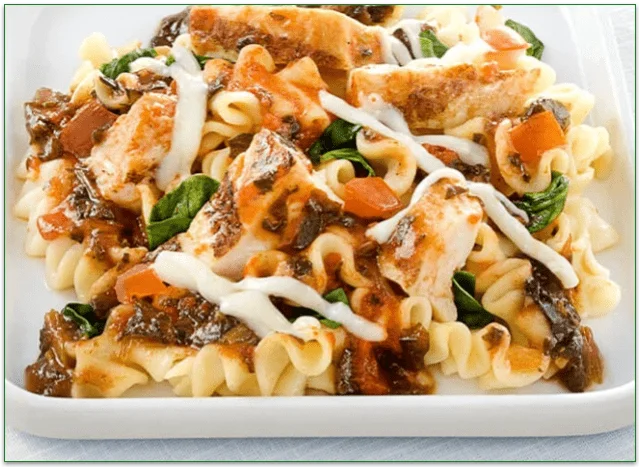 Jenny Craig's Chicken Margherita Pasta