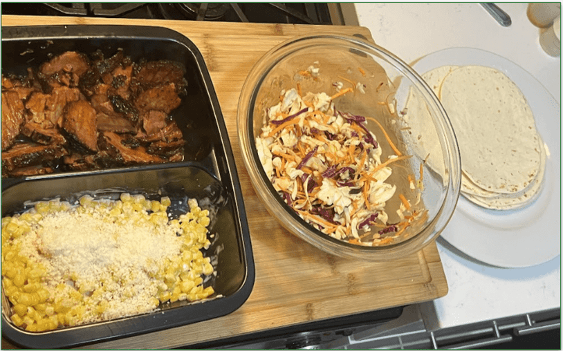 Prep your ingredients ready to build your tacos