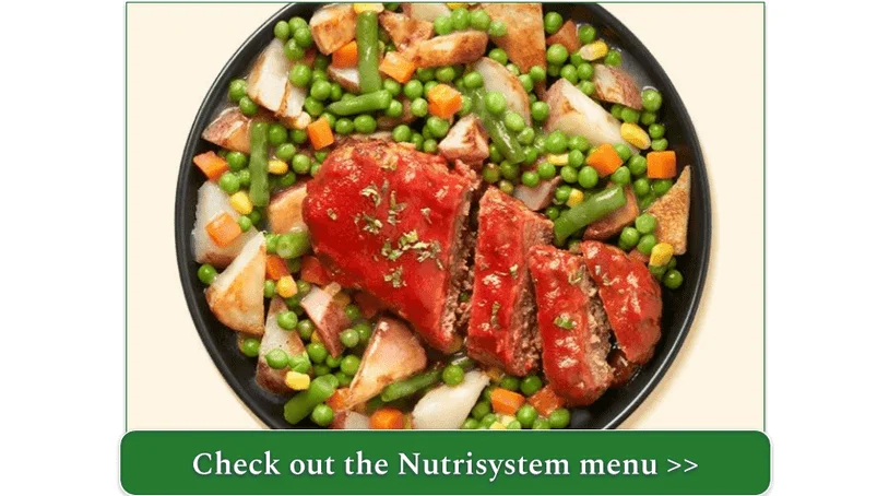 Nutrisystem's Meatloaf With Potatoes & Veggies