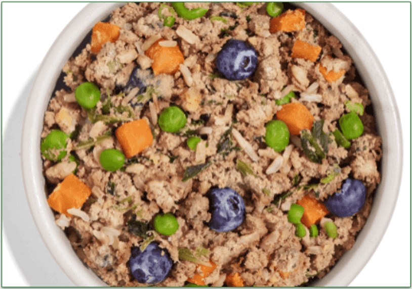 Spot & Tango's Lamb + Brown Rice dish