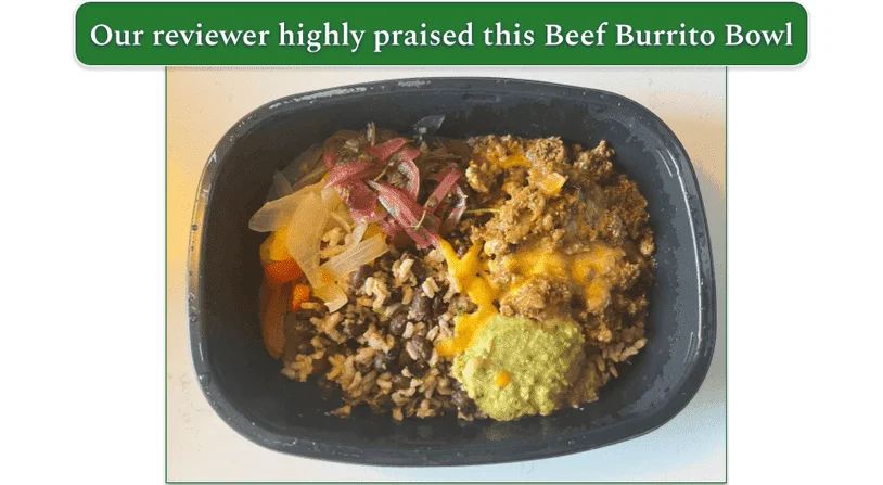  Beef Burrito Bowl by BistroMD