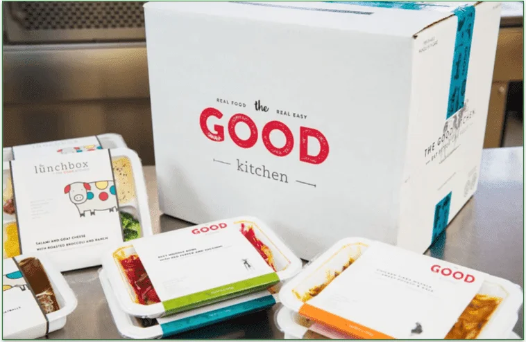 The Good Kitchen packaging