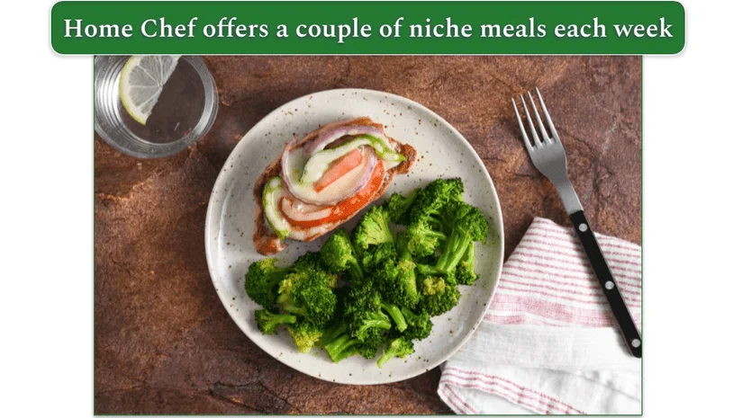 Home Chef's Fajita-Style Pork Chop