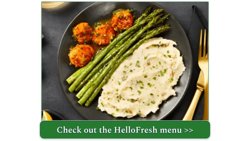 HelloFresh's Pan-Seared Scallops & Lemon Butter Sauce