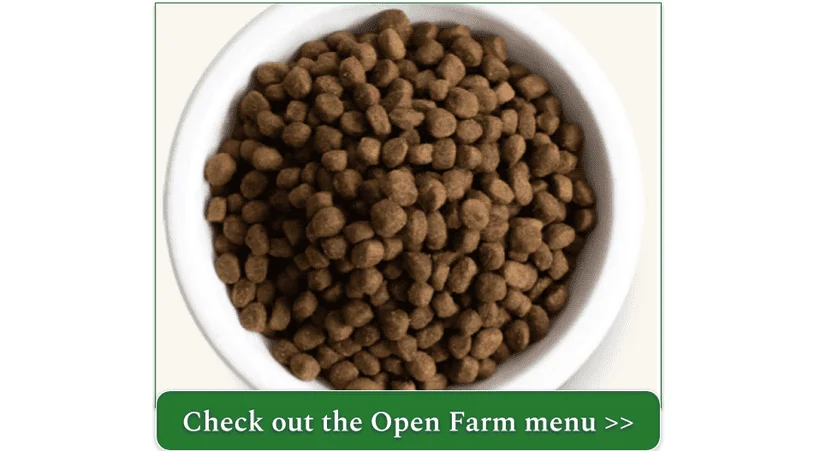Open Farm's dry dog food