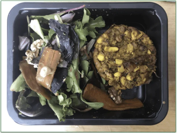 Sprinly's Brunch Frittata with Walnut and Strawberry Vinaigrette Salad