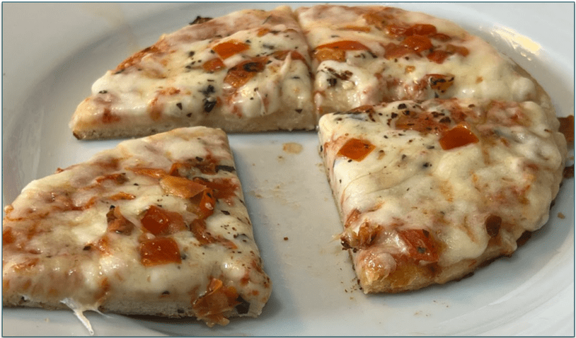 Nutrisystem offers various pizzas, including Margherita