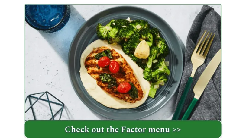 Factor's Creamy Parmesan Chicken