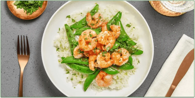 Chefs Plate's Air-Fryer Sriracha-Lime Shrimp