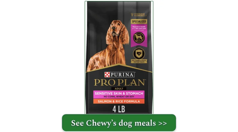 Chewy's Purina Pro Plan Adult Sensitive Skin & Stomach Salmon & Rice Formula