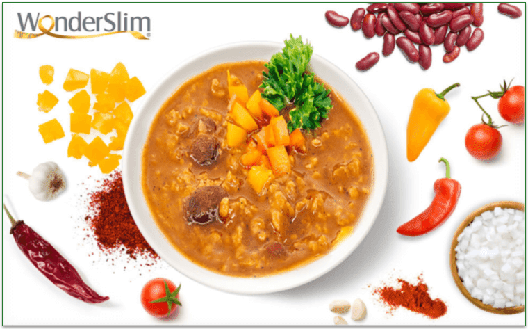 Meals like this Chili simply need heating to serve