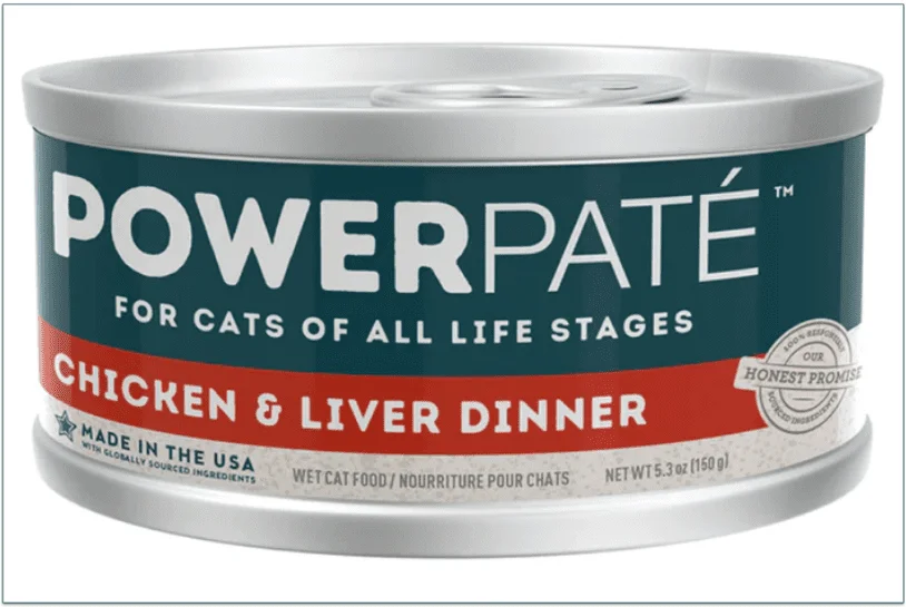 a screenshot of only natural pet's PowerPaté Grain-Free Chicken & Liver Dinner