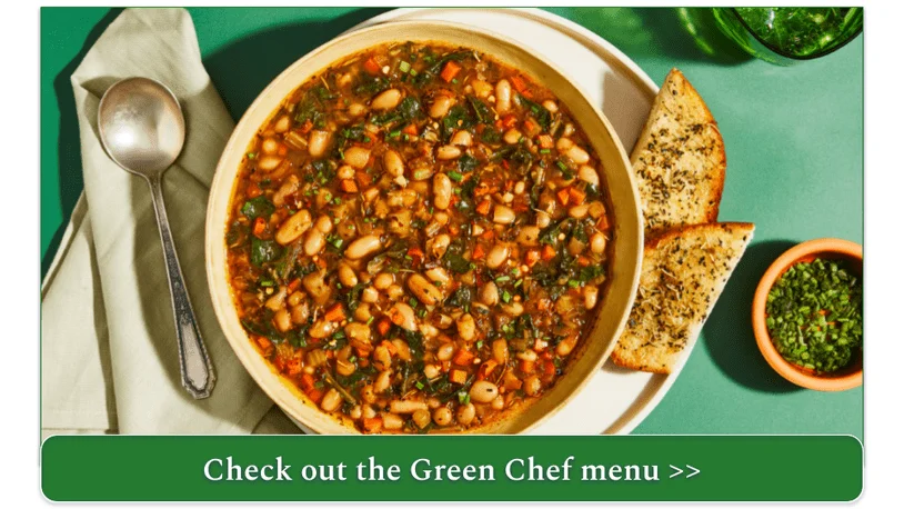 Green Chef's Tuscan White Bean & Chard Soup