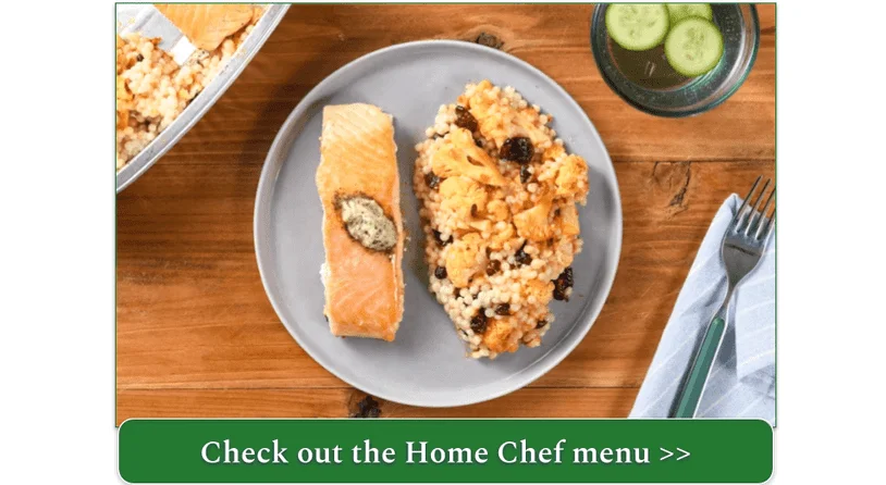 Home Chef's Lemon Garlic Butter Salmon