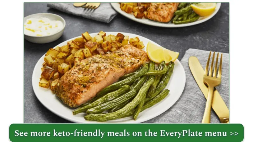 Zesy Herb-Rubbed Salmon from EveryPlate