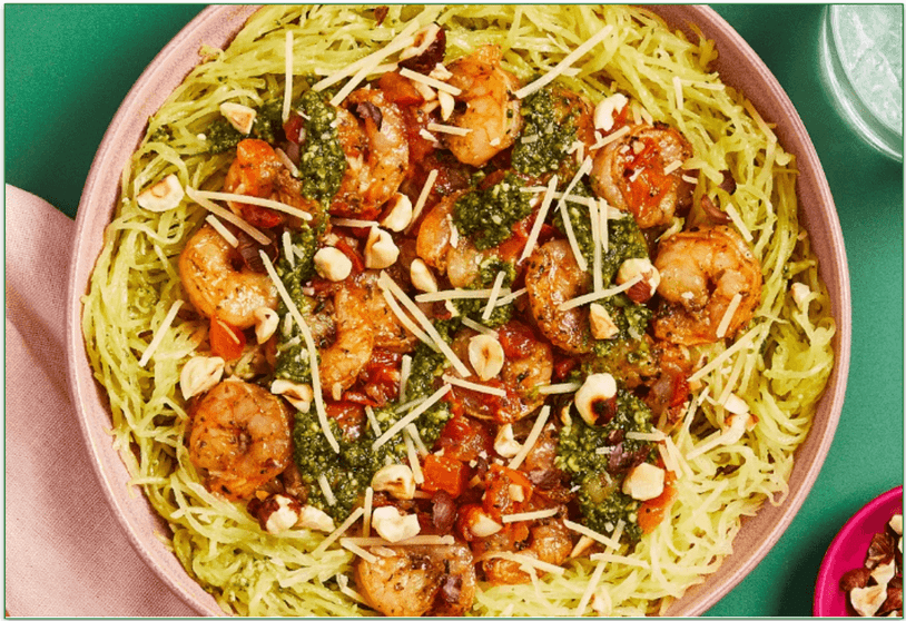 Green Chef's Shrimp Scampi