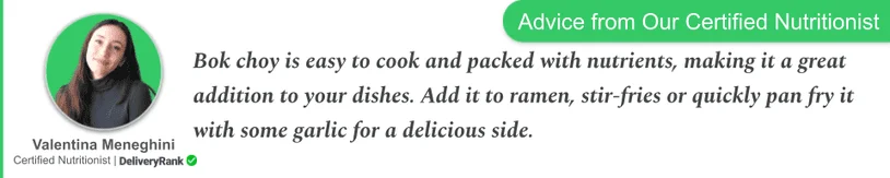 advice from our certified nutritionist