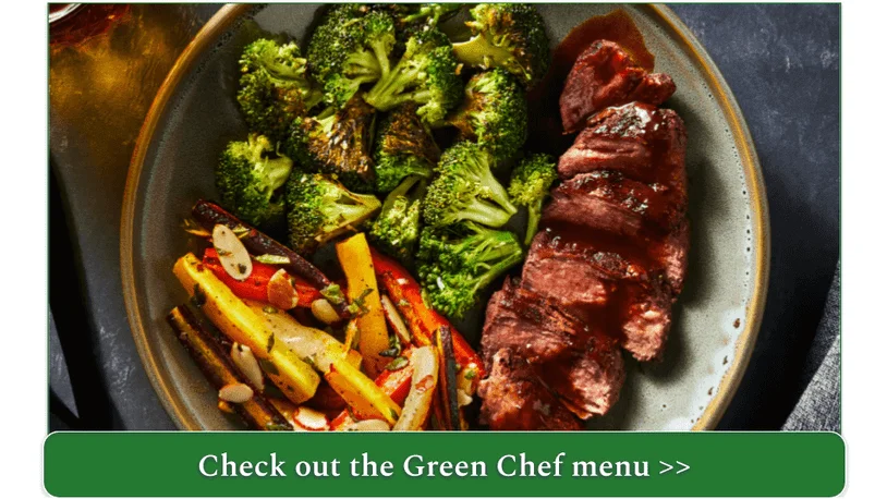 Green Chef's Beef Tenderloin & Brown Butter Carrots