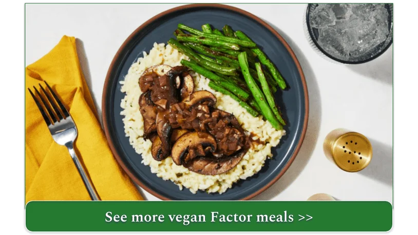 Factor's Vegan Mushroom Marsala