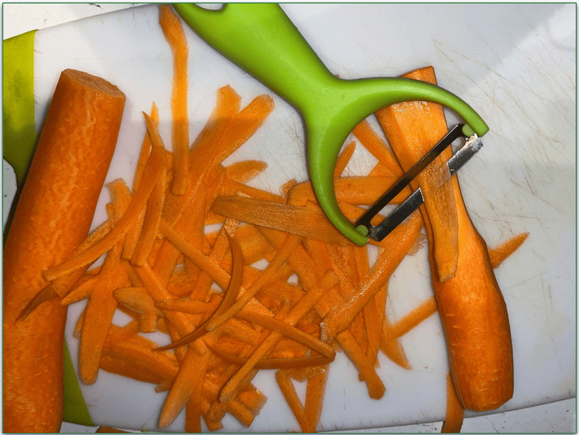 You may have to slice your own vegetables with Green Chef