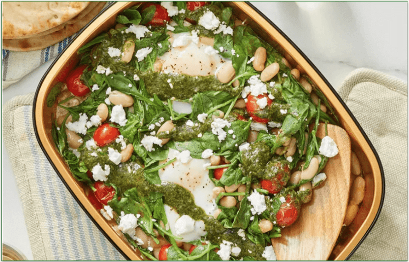 Blue Apron's Ready to Cook recyclable baking pan