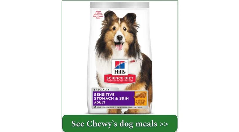 Chewy's Hill’s Science Diet Adult Sensitive Stomach & Skin Chicken & Barley Recipe
