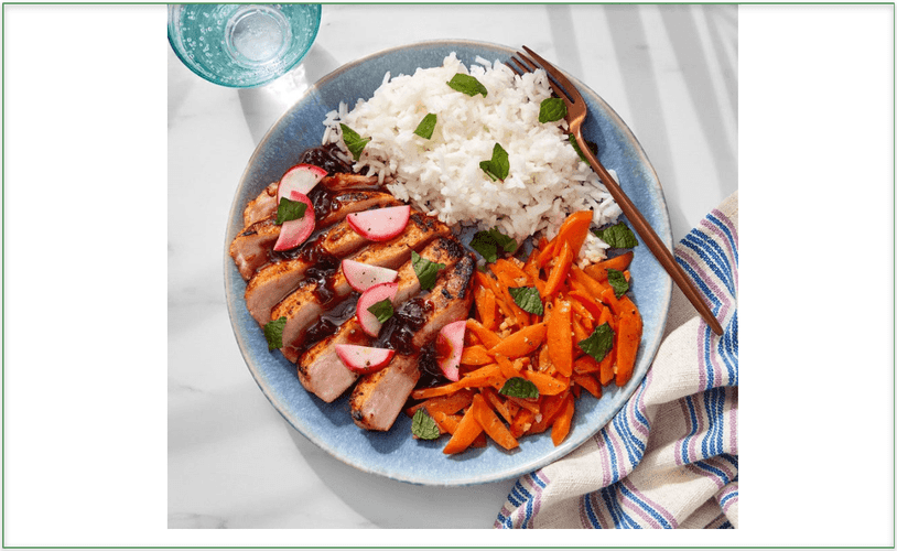 Charred Gochujang Pork Chops by Blue Apron