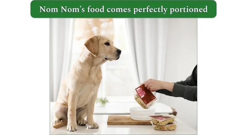 Nom Nom's simple feeding technique