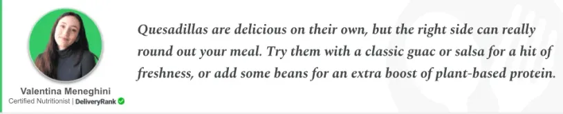 quote from our certified nutritionist