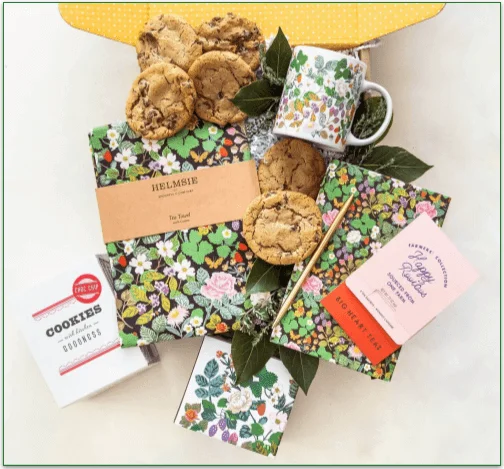 Picture of Spoonful of Comfort's Berry Blossoms Thinking of You Care Package