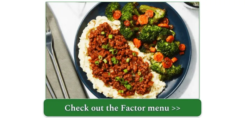 Homestyle Ground Beef & Chive Potato Mash by Factor, 510 calories per serving