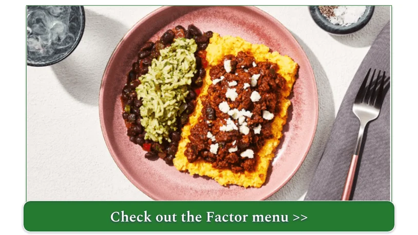 Factor's Red Chile Ground Beef Tamale Bowl