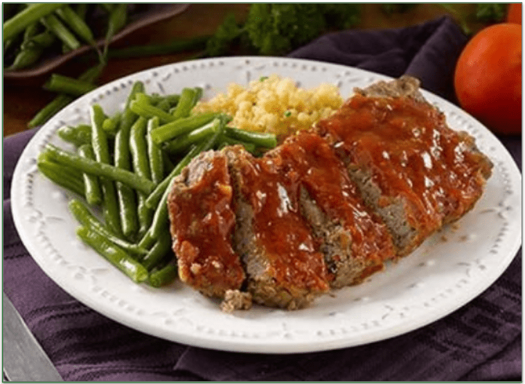 BistroMD's Meatloaf with Honey Bourbon Glaze