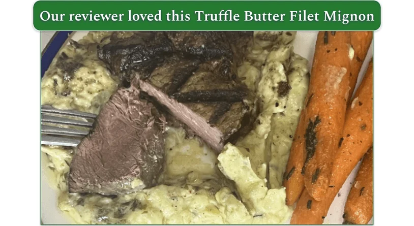Truffle Butter Filet Mignon by Factor