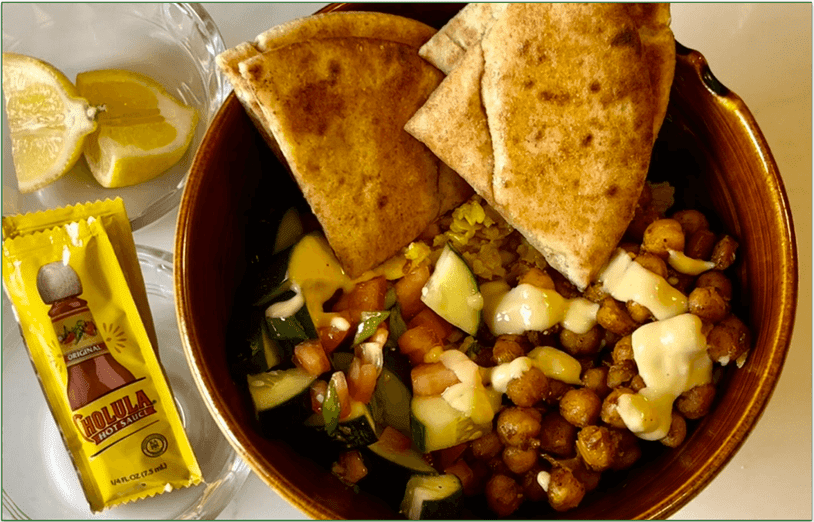 Image of one of Dinnerly's recipes, after cooking