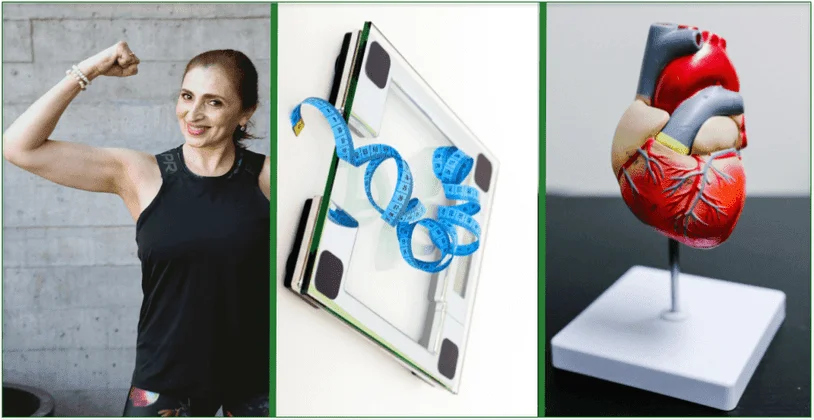 3-panel image showing the 3 main benefits of consuming dairy