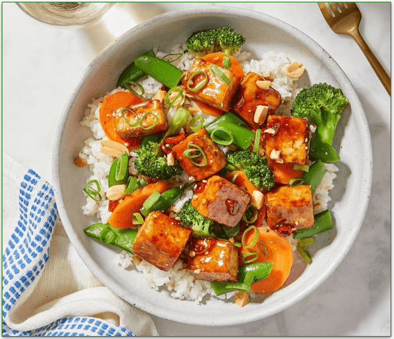 Blue Apron's Kung Pao Tofu
