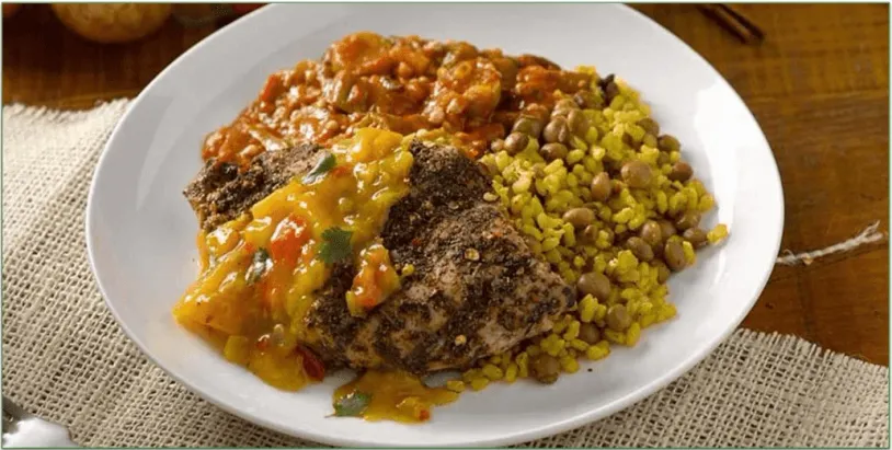 BistroMD's Jerk Spiced Chicken with Mango Chutney