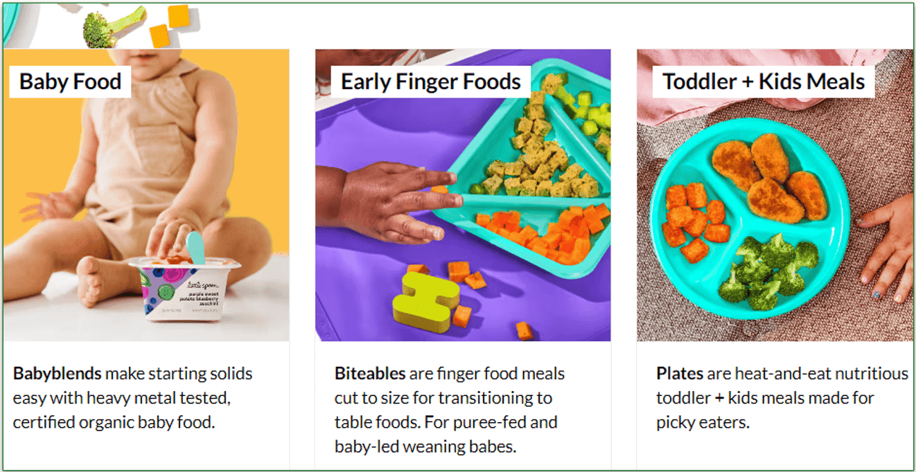 Little Spoon's Babyblends and Biteables introduction