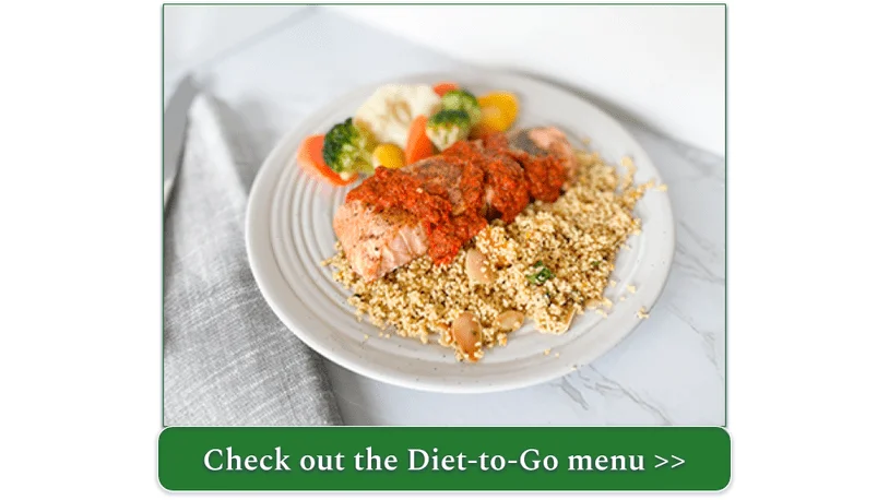 Diet-to-Go's Harissa Salmon