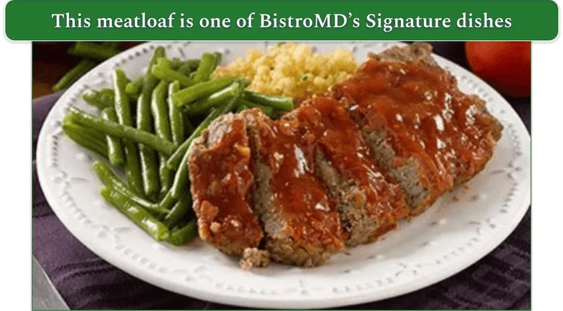 BistroMD's Meatloaf with Honey Bourbon Glaze