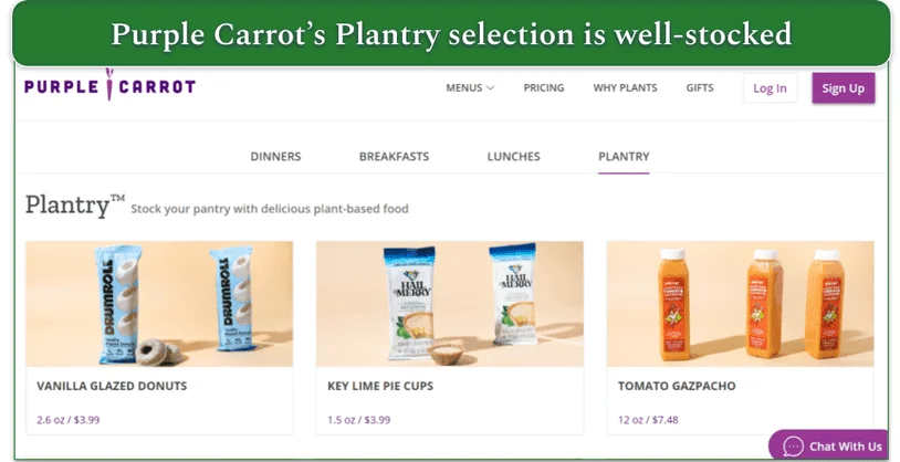 Part of Purple Carrot's Plantry selection