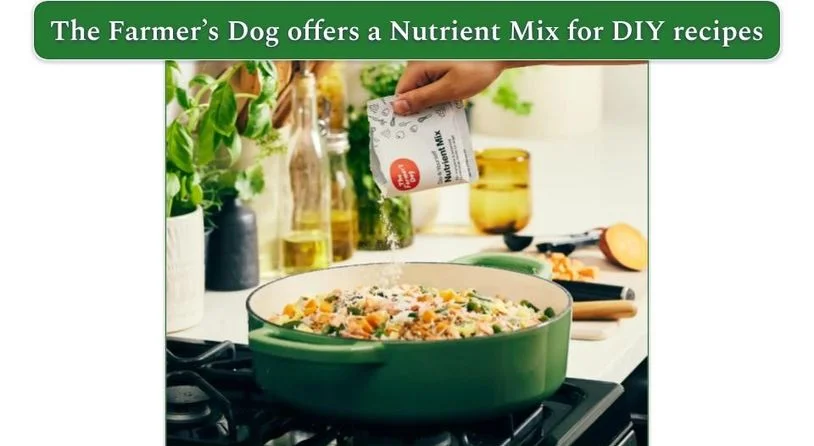 The Farmer's Dog Nutrient Mix for DIY recipes