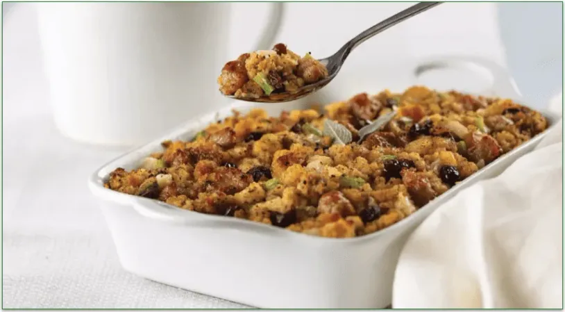 Sausage & Cranberry Dressing by Omaha Steaks