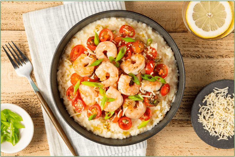 Home Chef's Shrimp Bruschetta Risotto