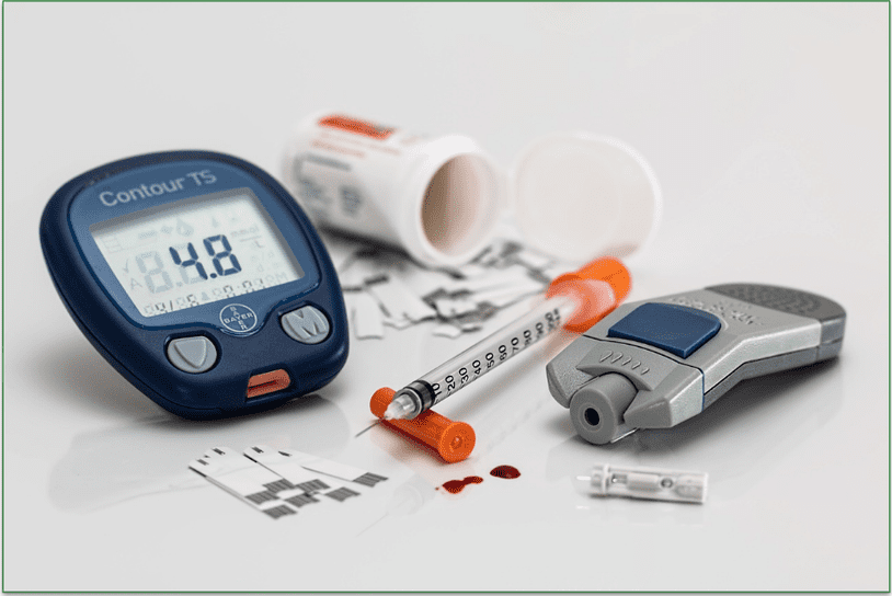 Consult professionals for help managing diabetes
